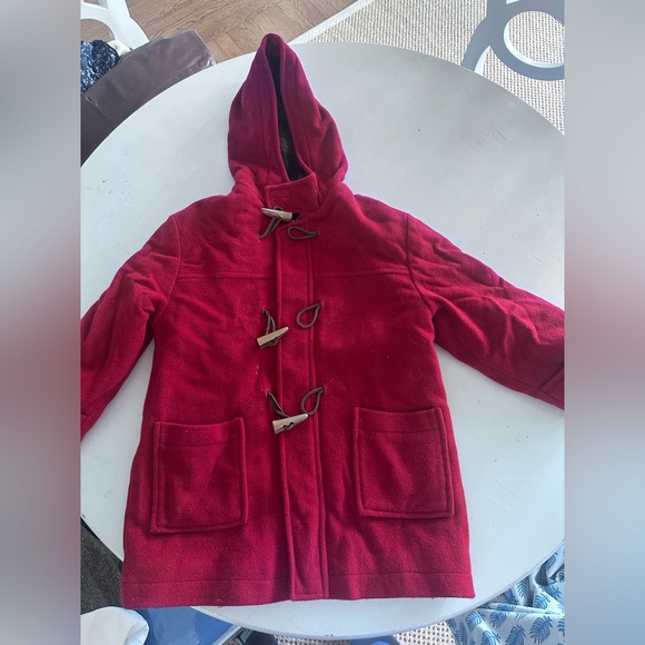 Rothschild Red Plaid Lined Coat - Picture 1 of 3